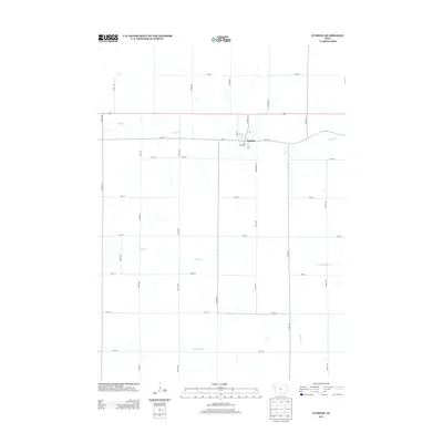 2013 Map of Cushing, 2013 Print