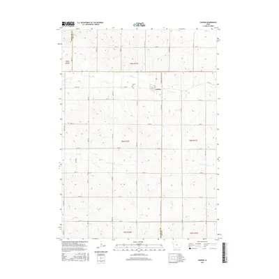 2015 Map of Cushing, 2015 Print
