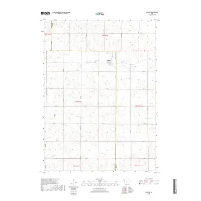 2018 Map of Cushing, 2018 Print