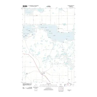 2010 Map of Cushing, 2010 Print