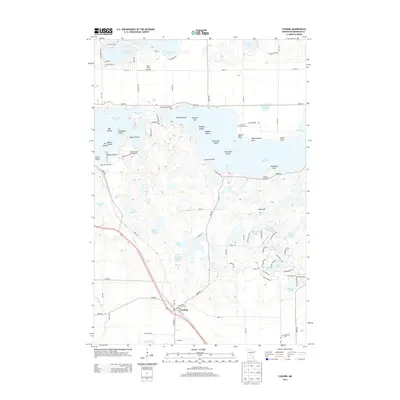 2013 Map of Cushing, 2013 Print