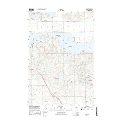 2016 Map of Cushing, 2016 Print