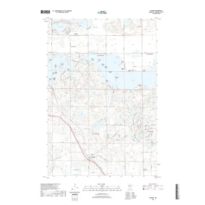 2019 Map of Cushing, 2019 Print