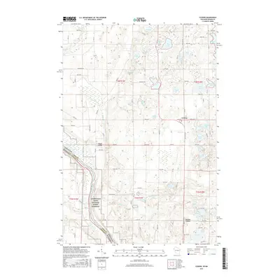 2015 Map of Cushing, 2015 Print