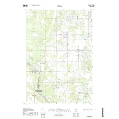 2019 Map of Cushing, 2019 Print