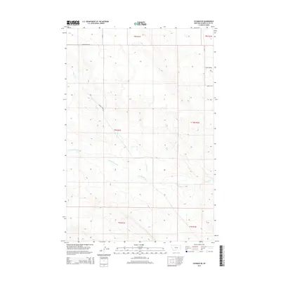 2014 Map of Cushman NE, 2014 Print