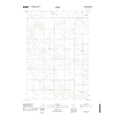 2020 Map of Cushman NW, 2020 Print