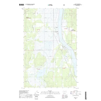 2020 Map of Cusick, 2020 Print