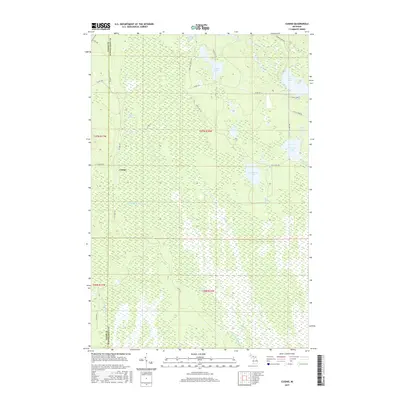 2017 Map of Cusino, 2017 Print