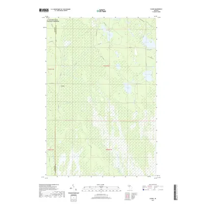 2019 Map of Cusino, 2019 Print