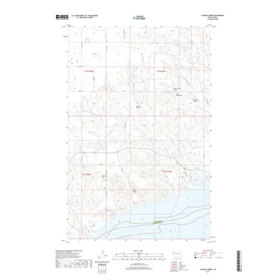 2017 Map of Cussicks Spring, 2017 Print