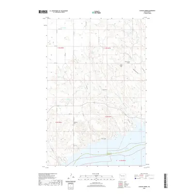 2020 Map of Cussicks Spring, 2020 Print