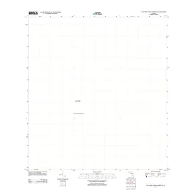 2012 Map of Custard Apple Hammock, 2012 Print