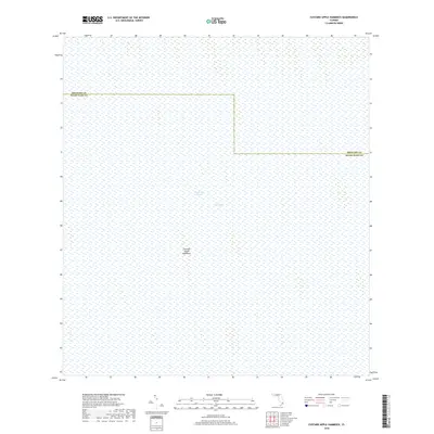 2018 Map of Custard Apple Hammock, 2018 Print