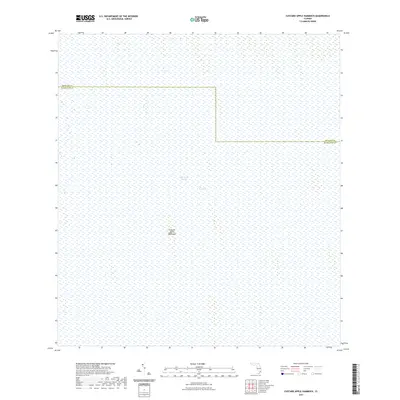 2021 Map of Custard Apple Hammock, 2021 Print