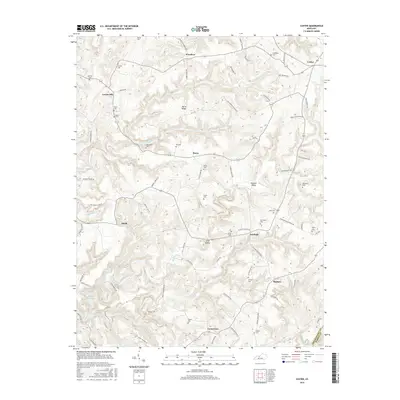 2016 Map of Custer, 2016 Print