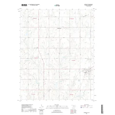 2018 Map of Custer City, 2018 Print