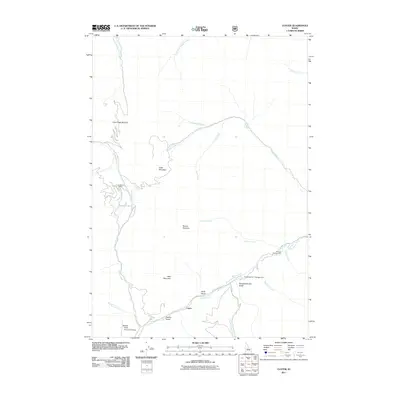 2011 Map of Custer, 2011 Print