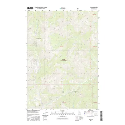 2017 Map of Custer, 2017 Print