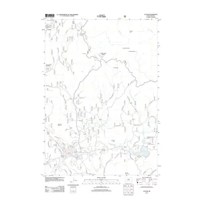 2012 Map of Custer, 2012 Print