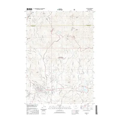 2016 Map of Custer, 2016 Print
