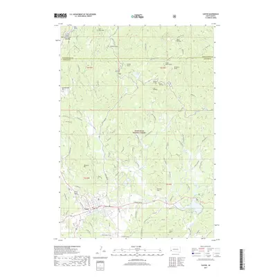 2017 Map of Custer, 2017 Print