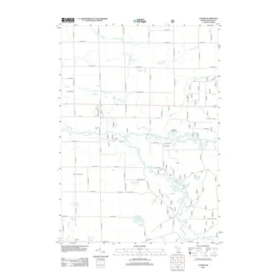 2012 Map of Custer, 2012 Print