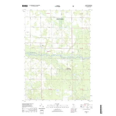 2019 Map of Custer, 2019 Print
