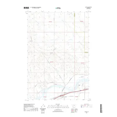 2020 Map of Custer, 2020 Print