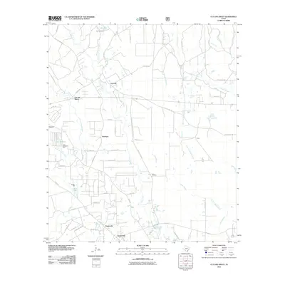 2010 Map of Cut And Shoot, 2010 Print