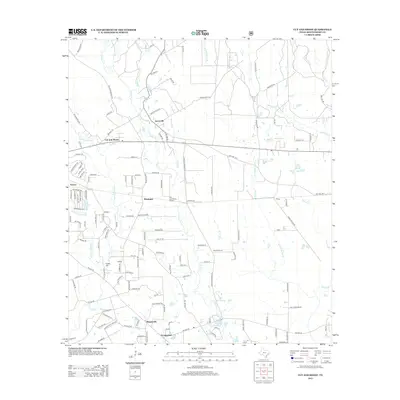 2013 Map of Cut And Shoot, 2013 Print