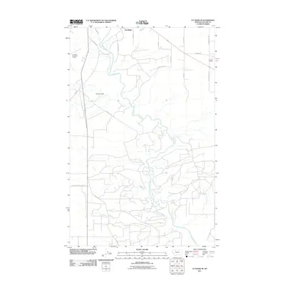 2011 Map of Cut Bank SE, 2011 Print