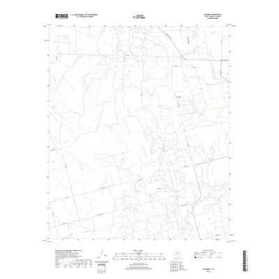 2019 Map of Cuthbert, 2019 Print