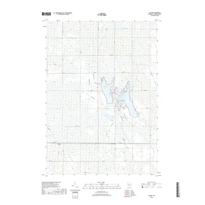 2018 Map of Cutler, 2018 Print
