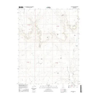 2017 Map of Cutler Point, 2017 Print