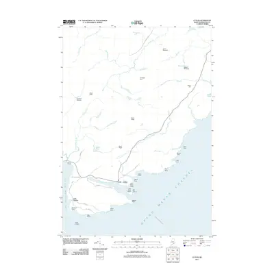 2011 Map of Cutler, 2011 Print