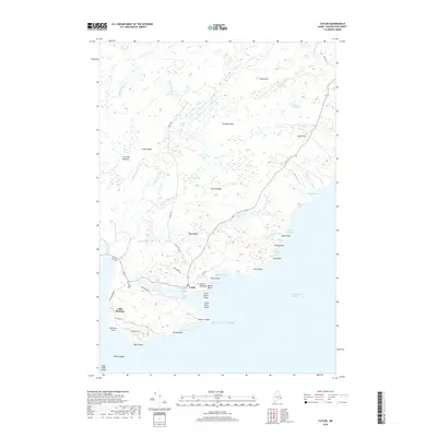 2018 Map of Cutler, 2018 Print