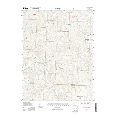 2013 Map of Cutler, 2013 Print