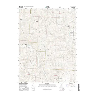 2016 Map of Cutler, 2016 Print