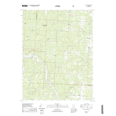 2019 Map of Cutler, 2019 Print