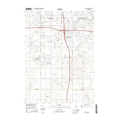 2014 Map of Cutlerville, 2014 Print
