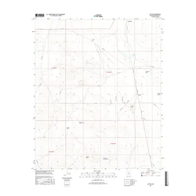 2017 Map of Cutter, 2017 Print