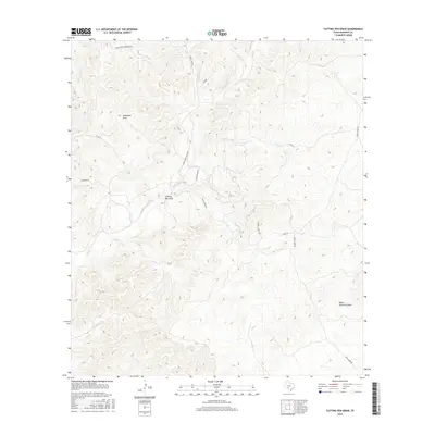2016 Map of Cutting Pen Draw, 2016 Print