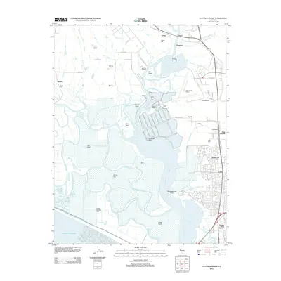 2012 Map of Cuttings Wharf, 2012 Print