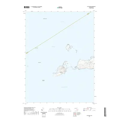 2021 Map of Cuttyhunk, 2021 Print