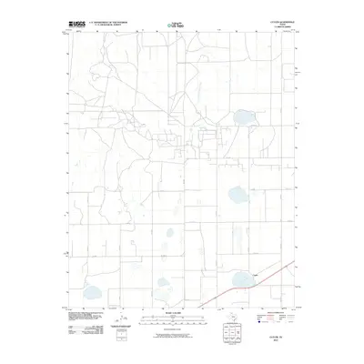 2010 Map of Cuyler, 2010 Print