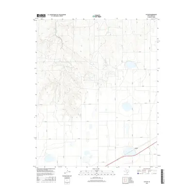 2016 Map of Cuyler, 2016 Print
