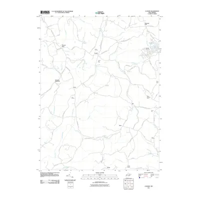 2011 Map of Cuzzart, 2011 Print