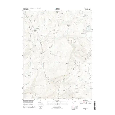 2014 Map of Cuzzart, 2014 Print