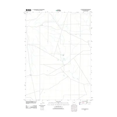 2012 Map of Cyclone Draw, 2012 Print
